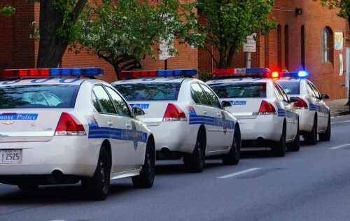 police car