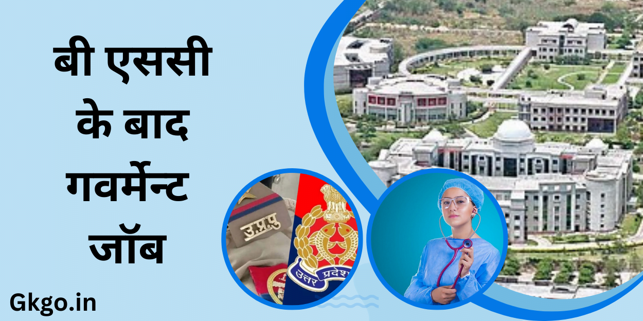 बी एससी के बाद गवर्मेन्ट जॉब