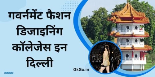 गवर्नमेंट फैशन डिजाइनिंग कॉलेजेस इन दिल्ली